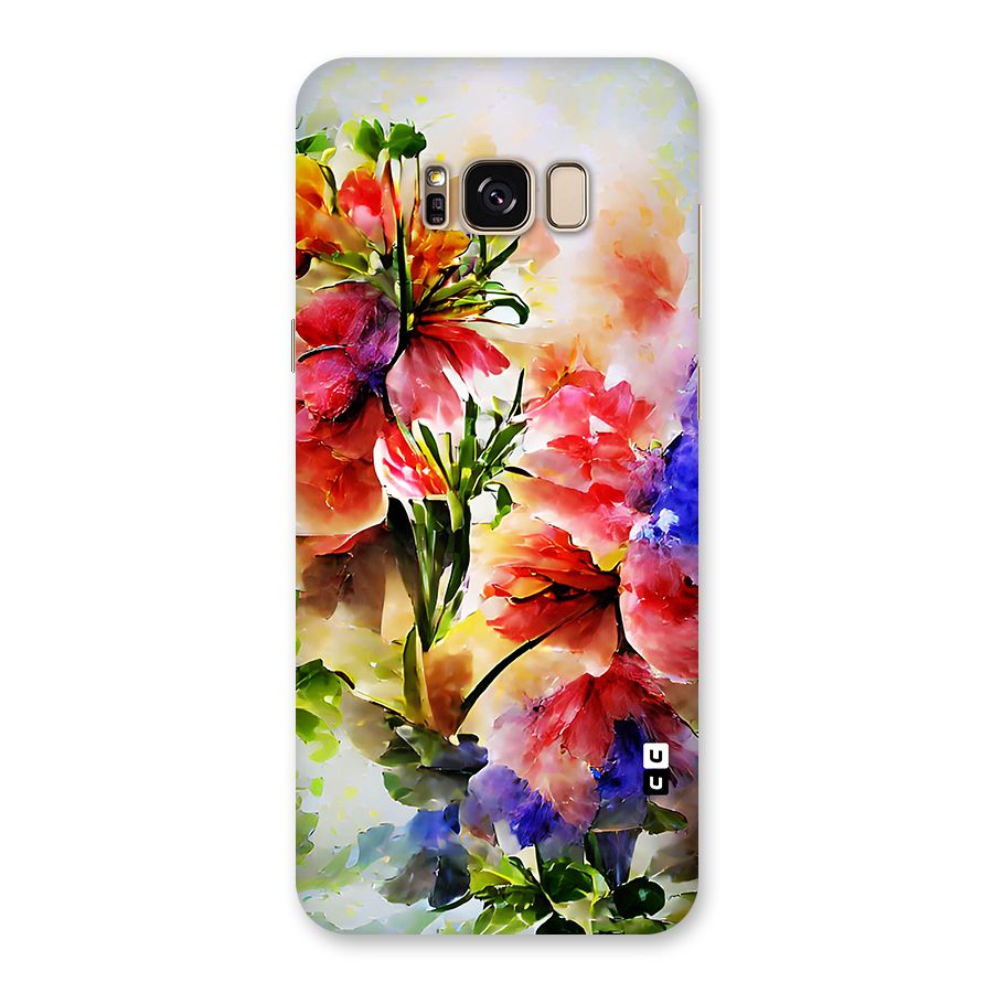 Colorful Flowers Fine Art Back Case for Galaxy S8 Plus