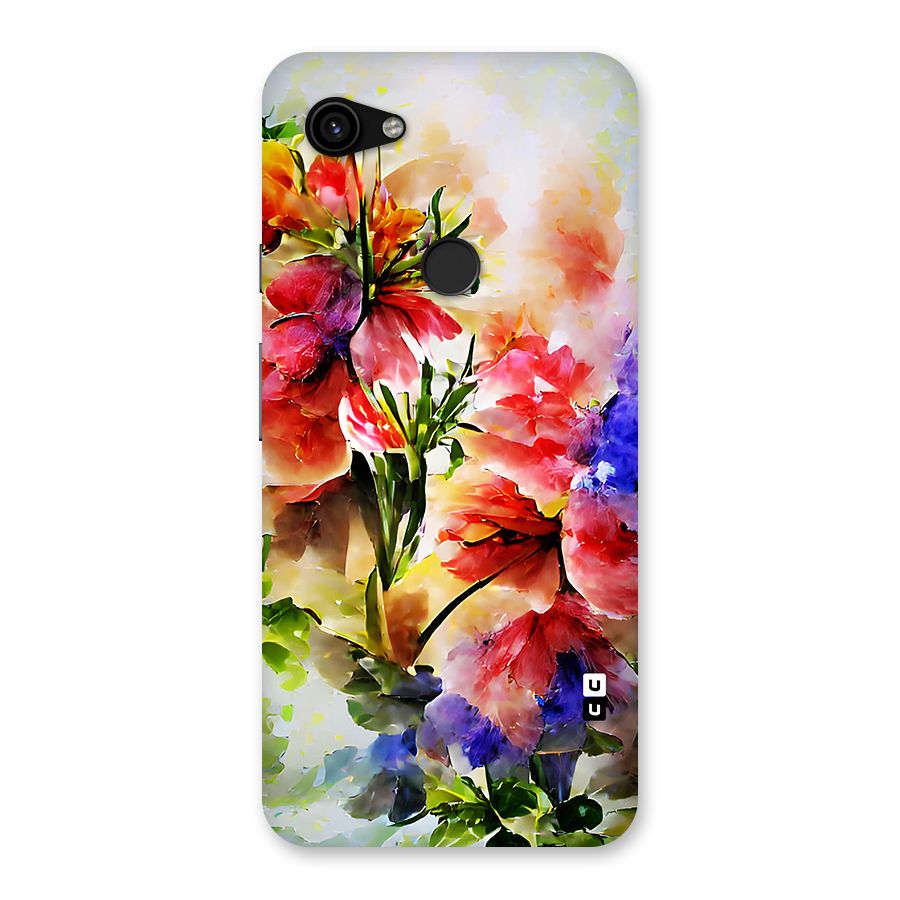 Colorful Flowers Fine Art Back Case for Google Pixel 3a XL