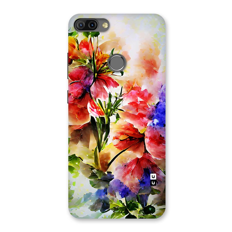 Colorful Flowers Fine Art Back Case for Infinix Hot 6 Pro