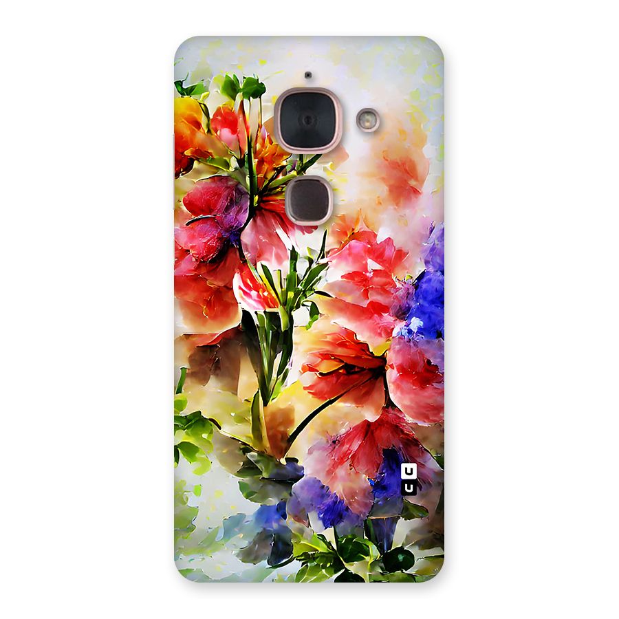 Colorful Flowers Fine Art Back Case for Le Max 2