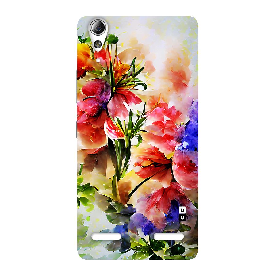 Colorful Flowers Fine Art Back Case for Lenovo A6000 Plus