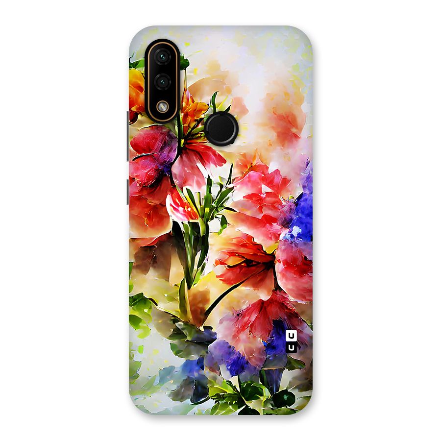 Colorful Flowers Fine Art Back Case for Lenovo A6 Note