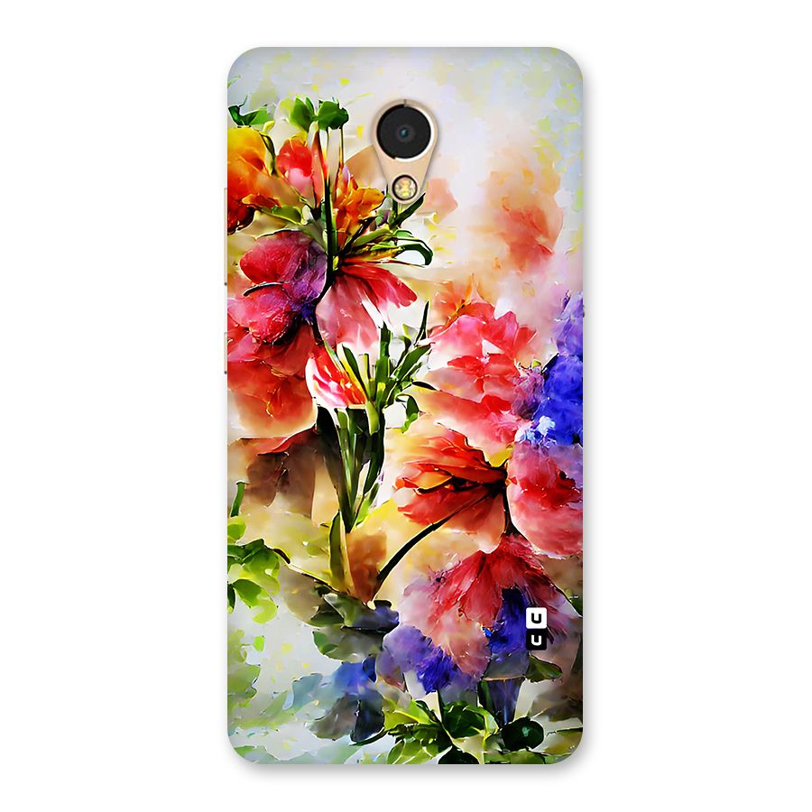 Colorful Flowers Fine Art Back Case for Lenovo P2