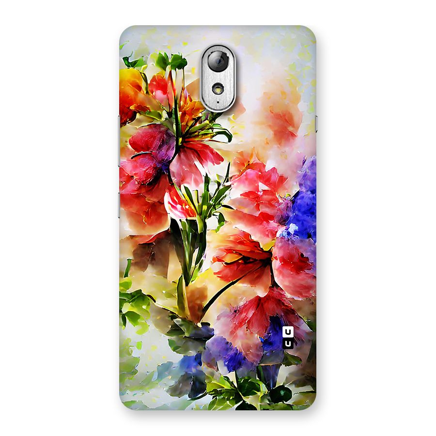 Colorful Flowers Fine Art Back Case for Lenovo Vibe P1M