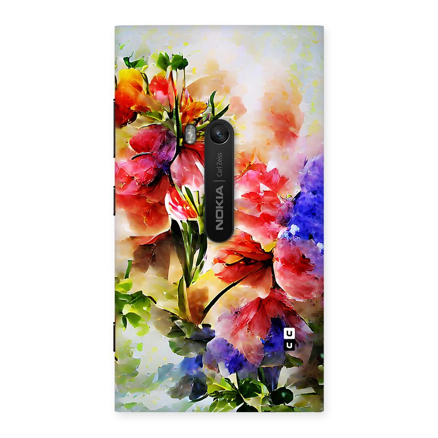 Colorful Flowers Fine Art Back Case for Lumia 920