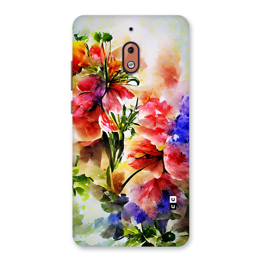 Colorful Flowers Fine Art Back Case for Nokia 2.1