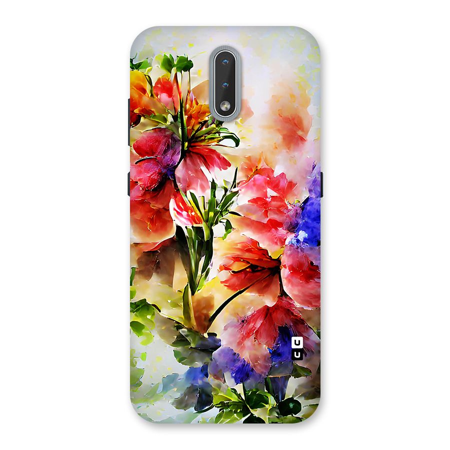 Colorful Flowers Fine Art Back Case for Nokia 2.3