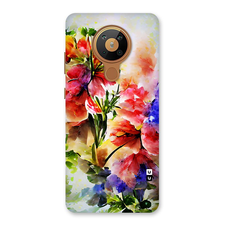 Colorful Flowers Fine Art Back Case for Nokia 5.3