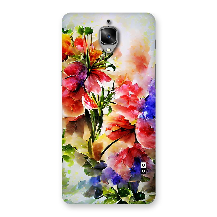 Colorful Flowers Fine Art Back Case for OnePlus 3T