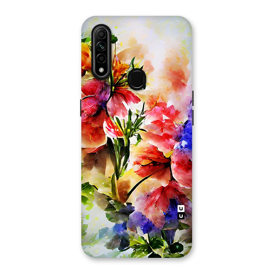 Colorful Flowers Fine Art Back Case for Oppo A31