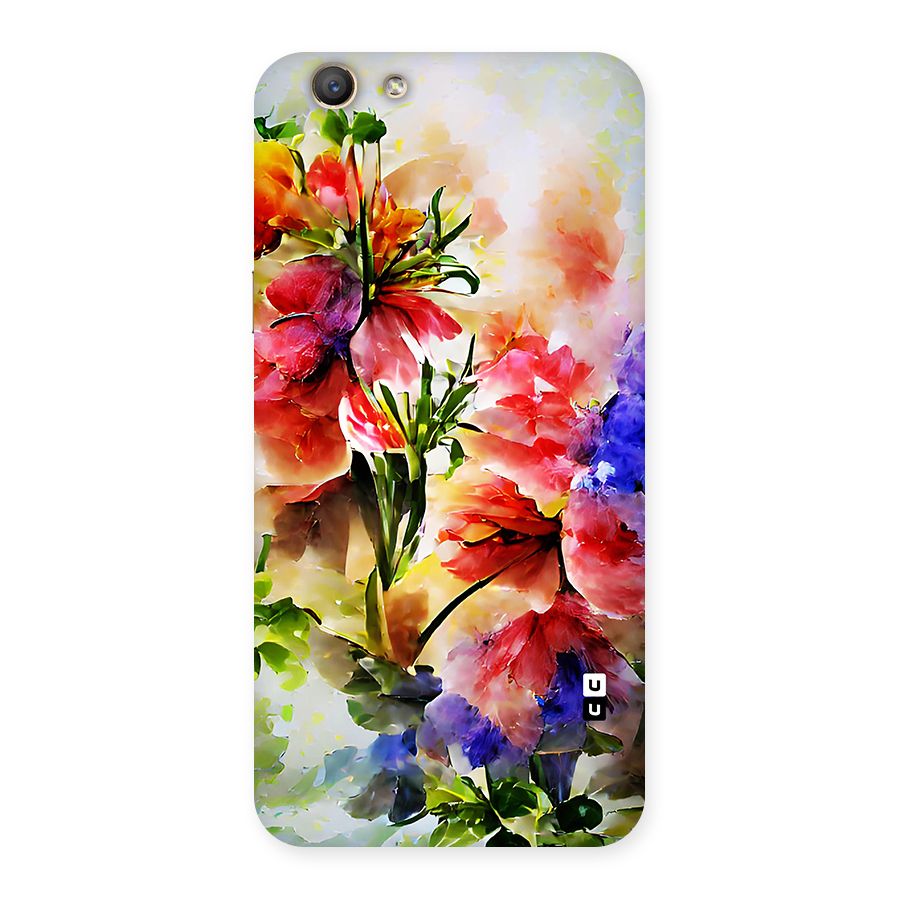 Colorful Flowers Fine Art Back Case for Oppo A59
