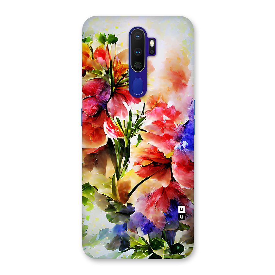 Colorful Flowers Fine Art Back Case for Oppo A9 (2020)