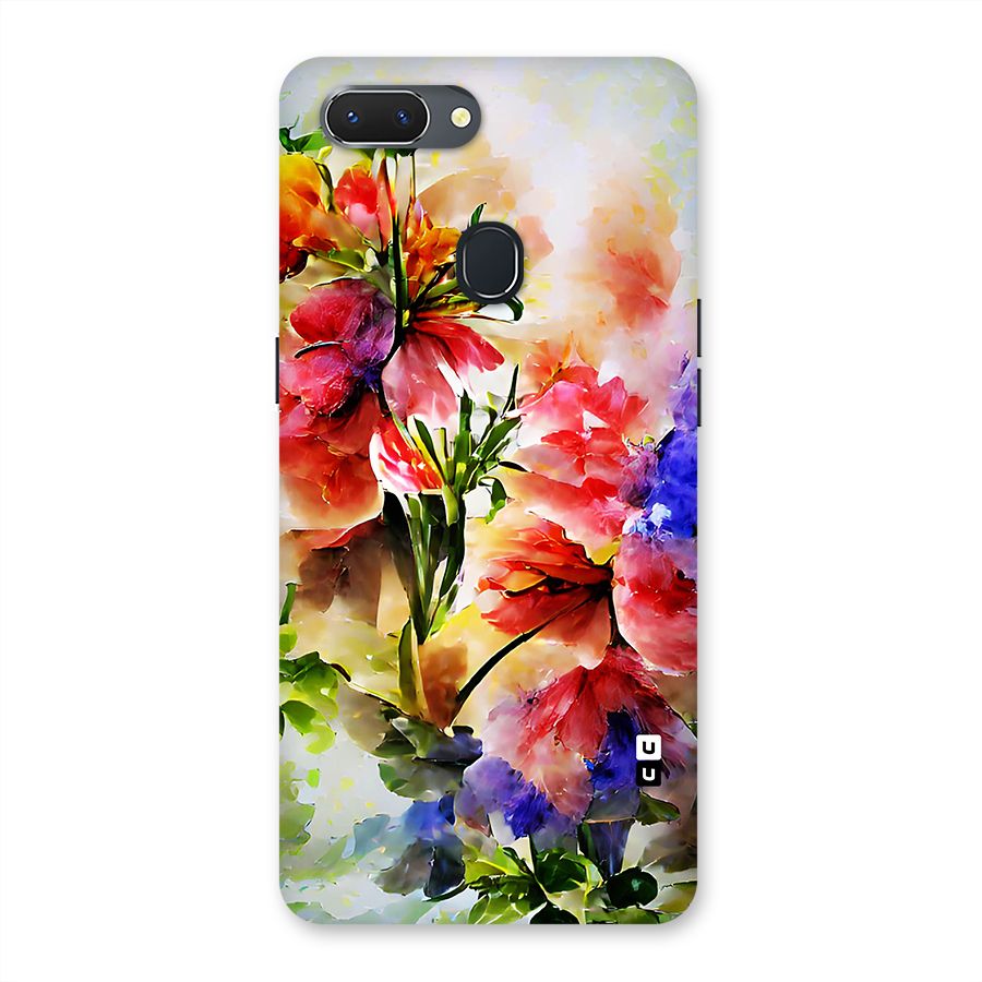 Colorful Flowers Fine Art Back Case for Oppo Realme 2
