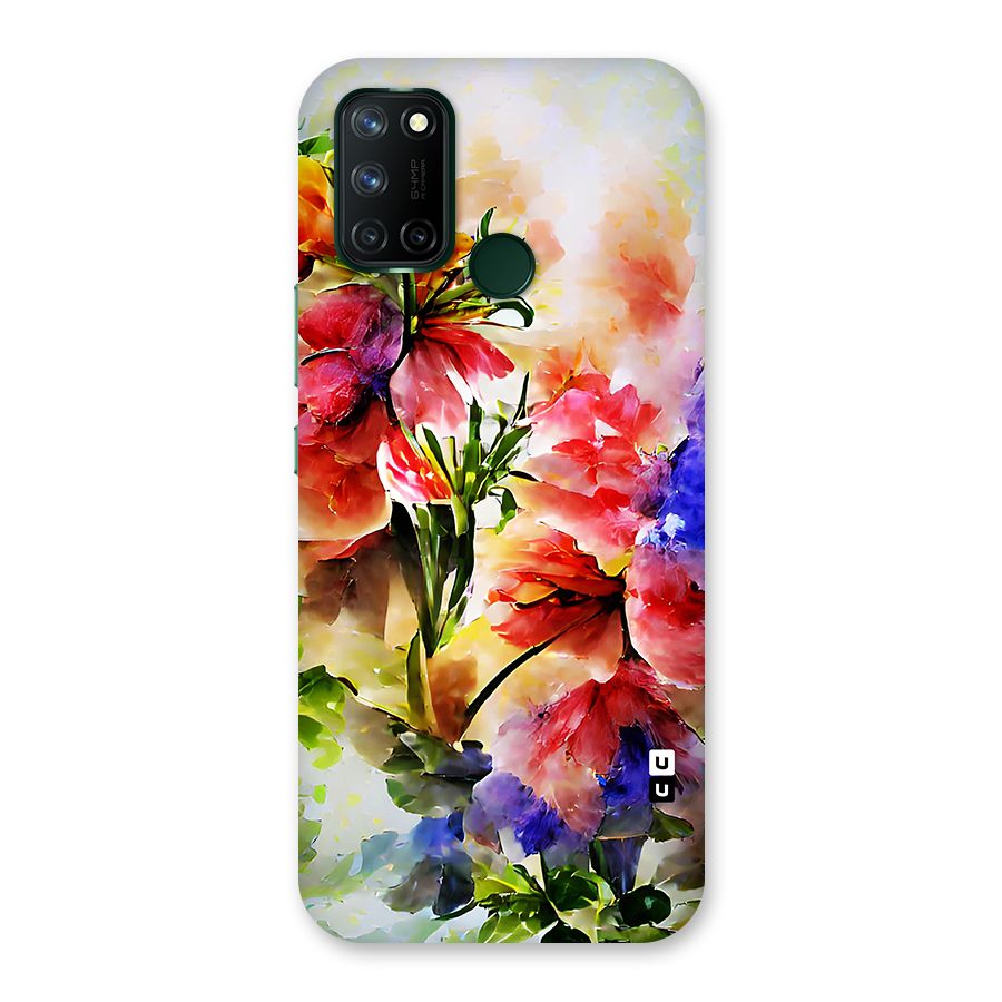 Colorful Flowers Fine Art Back Case for Realme 7i