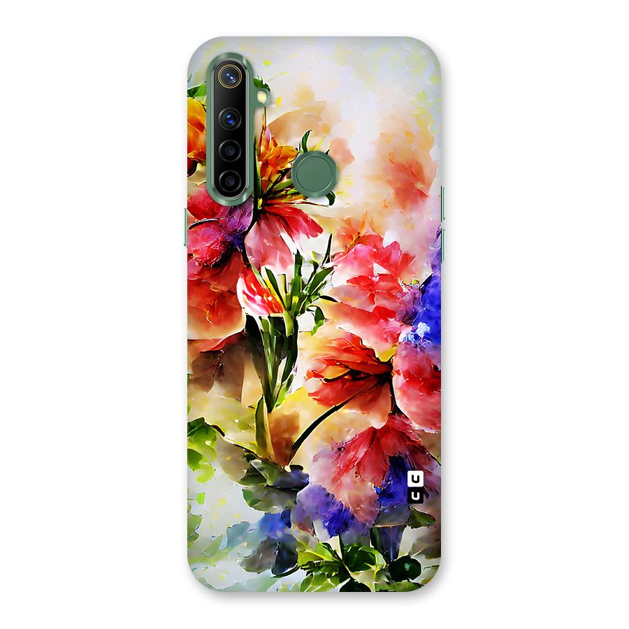 Colorful Flowers Fine Art Back Case for Realme Narzo 10