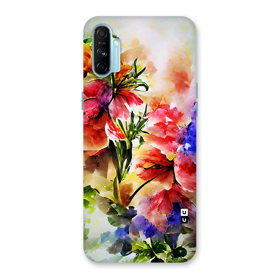 Colorful Flowers Fine Art Back Case for Realme Narzo 20A