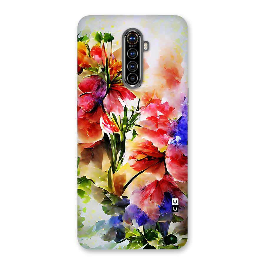 Colorful Flowers Fine Art Back Case for Realme X2 Pro