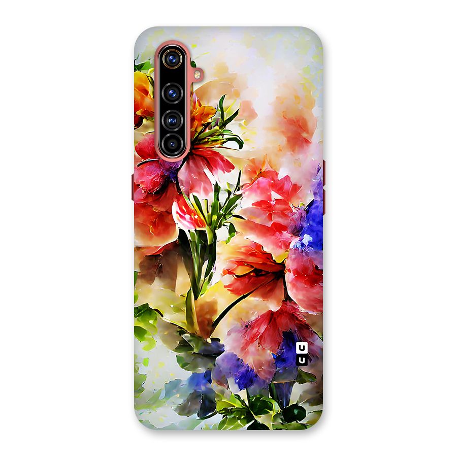 Colorful Flowers Fine Art Back Case for Realme X50 Pro