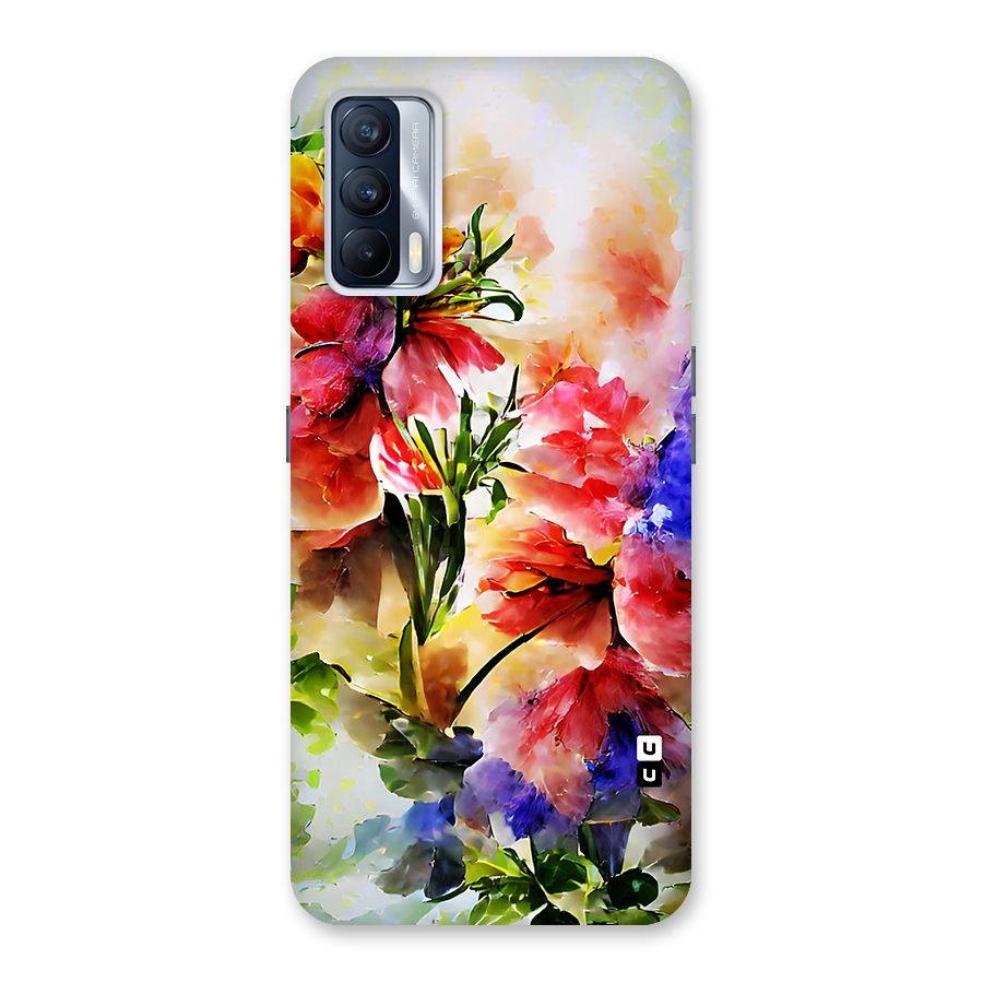 Colorful Flowers Fine Art Back Case for Realme X7