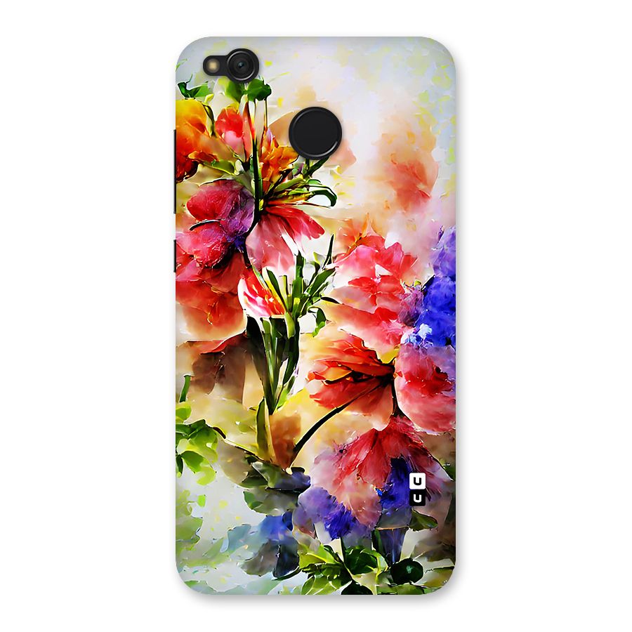 Colorful Flowers Fine Art Back Case for Redmi 4