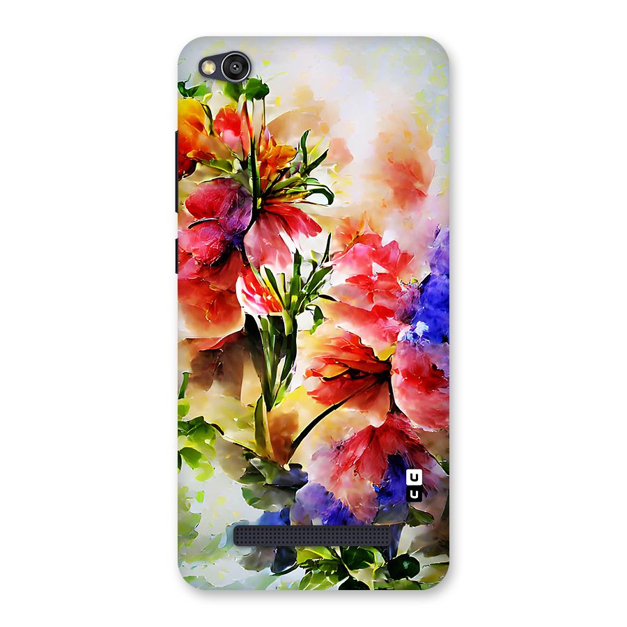 Colorful Flowers Fine Art Back Case for Redmi 4A