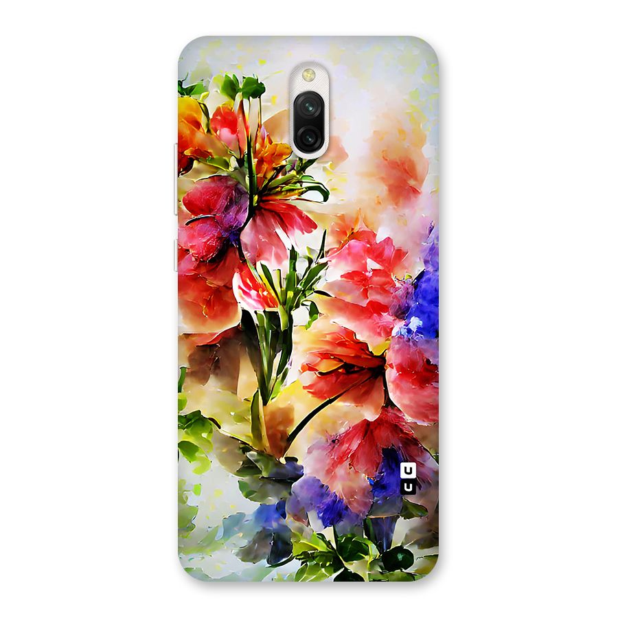 Colorful Flowers Fine Art Back Case for Redmi 8A Dual