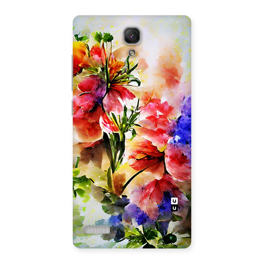Colorful Flowers Fine Art Back Case for Redmi Note Prime