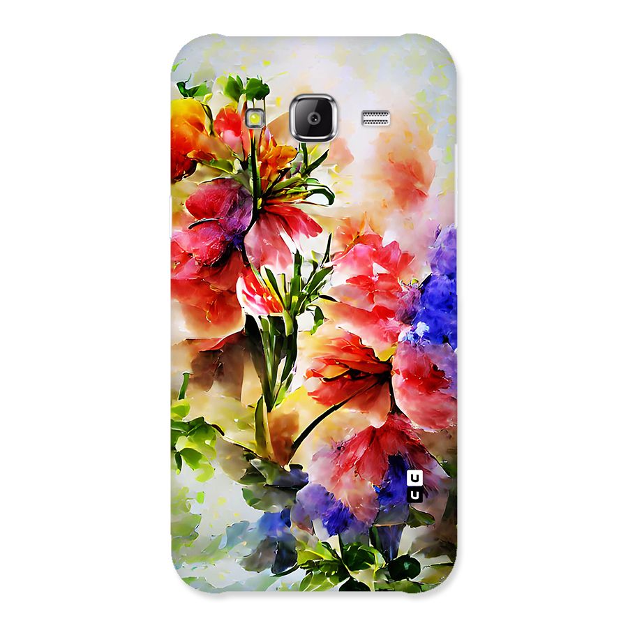 Colorful Flowers Fine Art Back Case for Samsung Galaxy J5