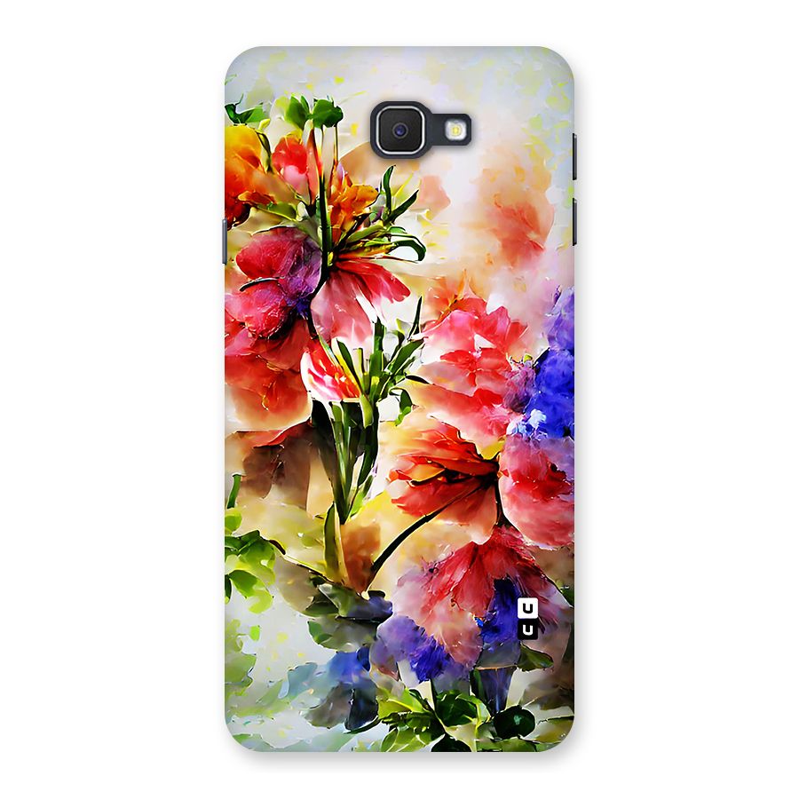 Colorful Flowers Fine Art Back Case for Samsung Galaxy J7 Prime