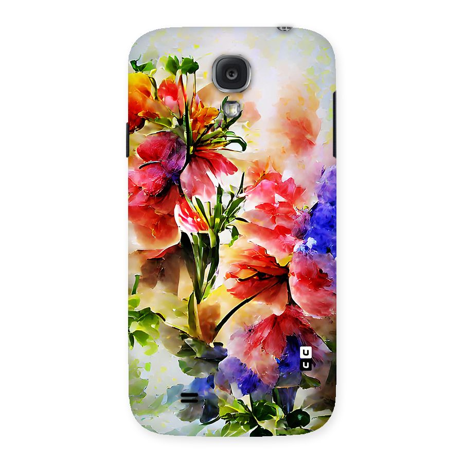 Colorful Flowers Fine Art Back Case for Samsung Galaxy S4