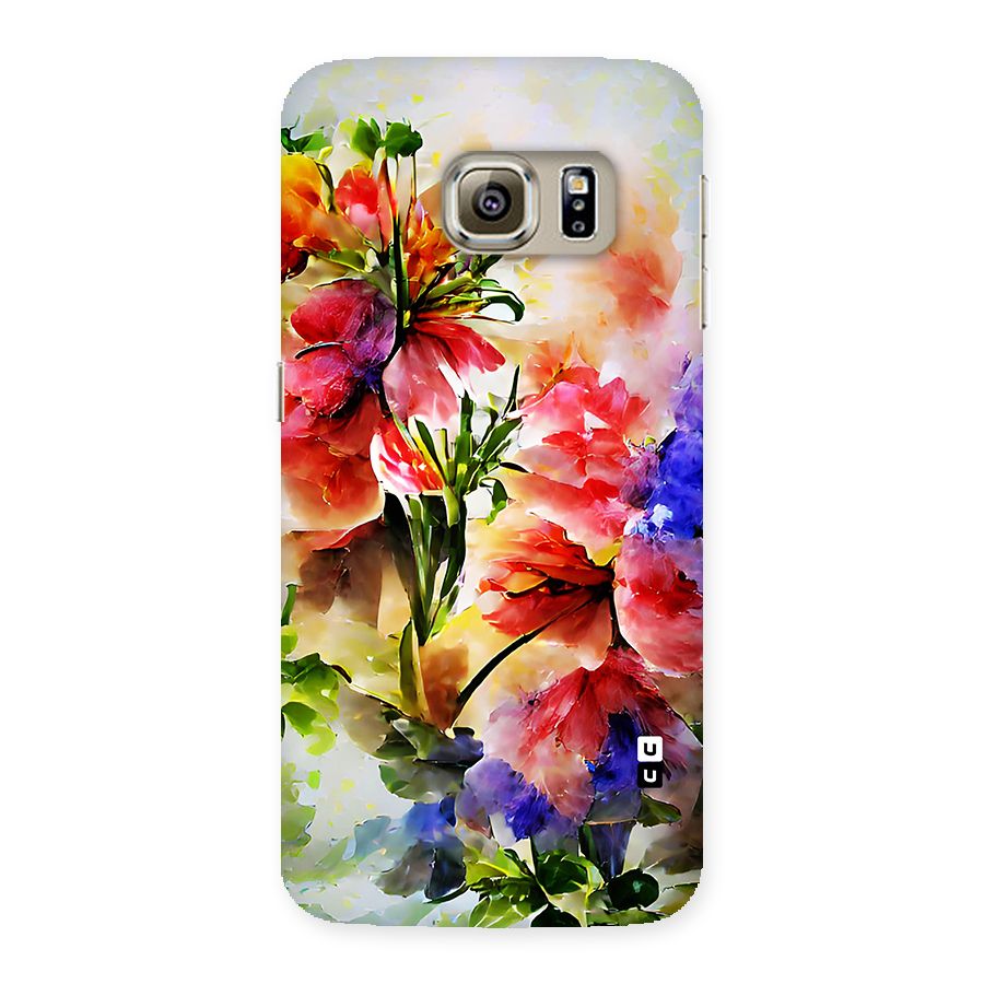 Colorful Flowers Fine Art Back Case for Samsung Galaxy S6 Edge