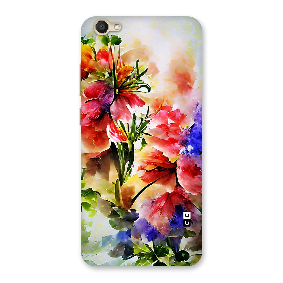 Colorful Flowers Fine Art Back Case for Vivo V5