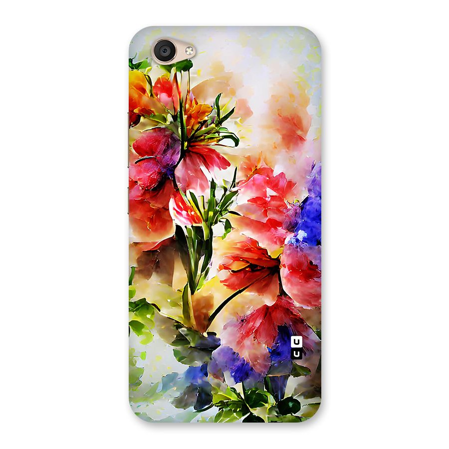 Colorful Flowers Fine Art Back Case for Vivo V5 Plus