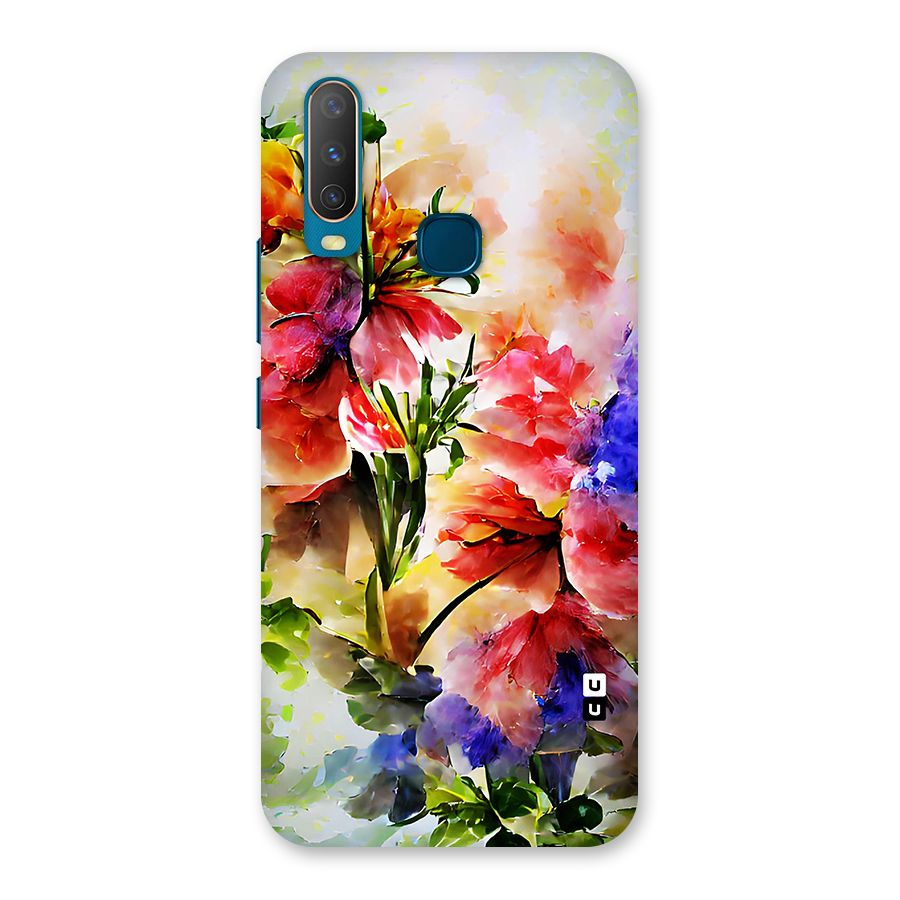 Colorful Flowers Fine Art Back Case for Vivo Y11