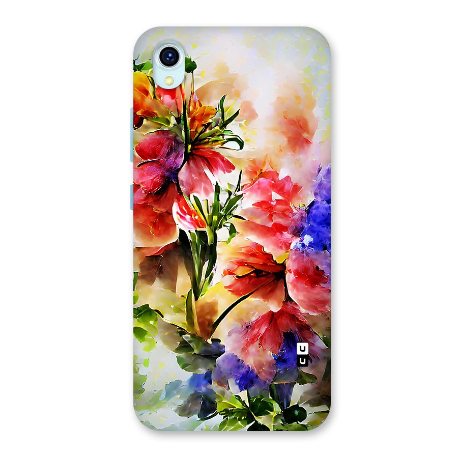 Colorful Flowers Fine Art Back Case for Vivo Y1s
