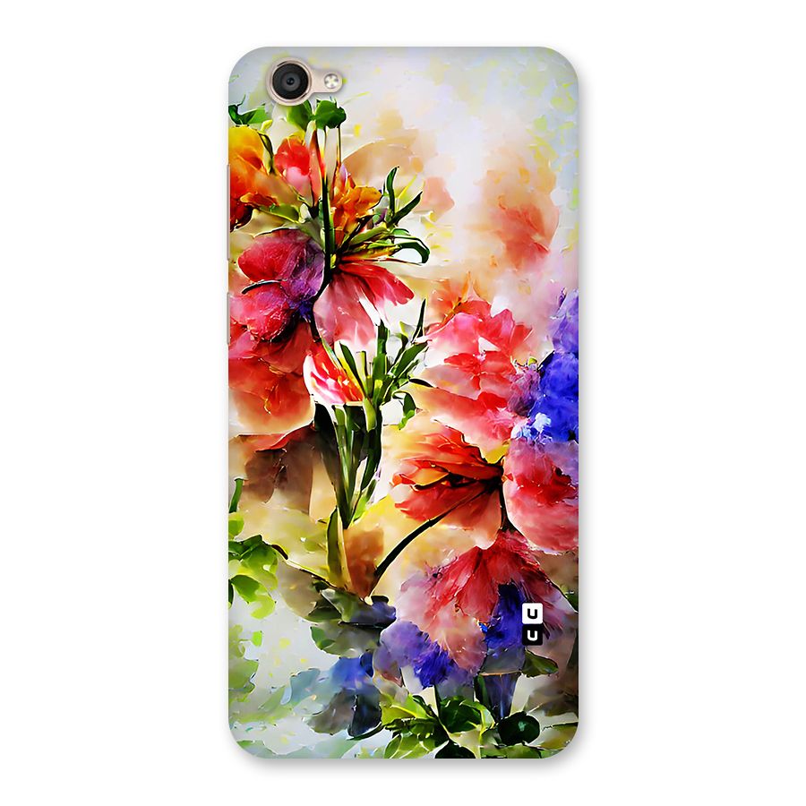 Colorful Flowers Fine Art Back Case for Vivo Y55s