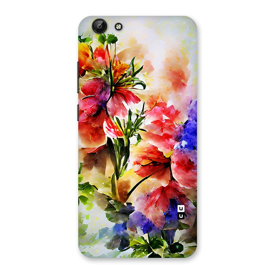 Colorful Flowers Fine Art Back Case for Vivo Y69