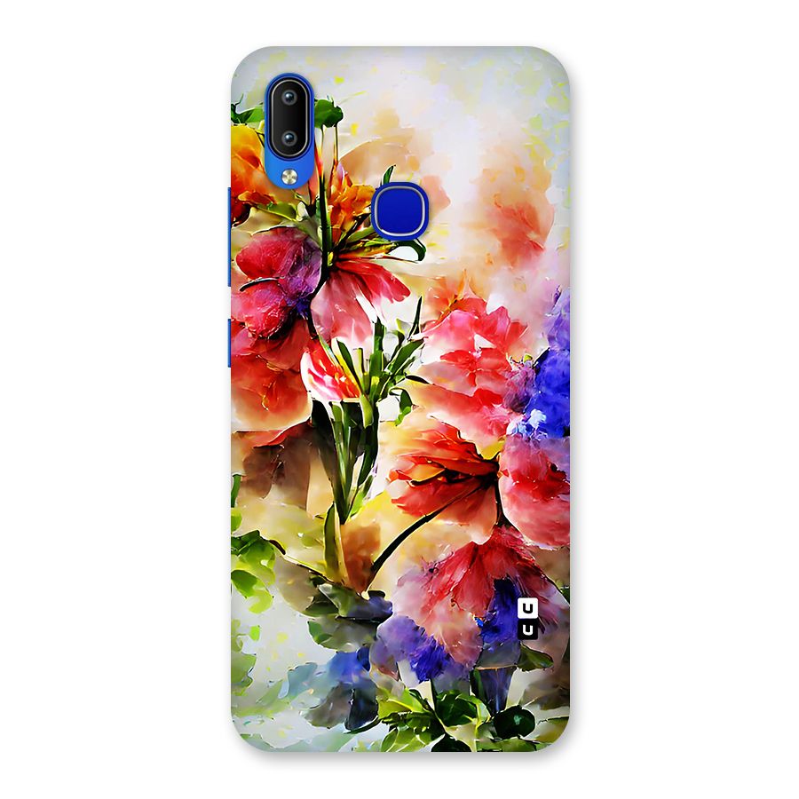 Colorful Flowers Fine Art Back Case for Vivo Y91