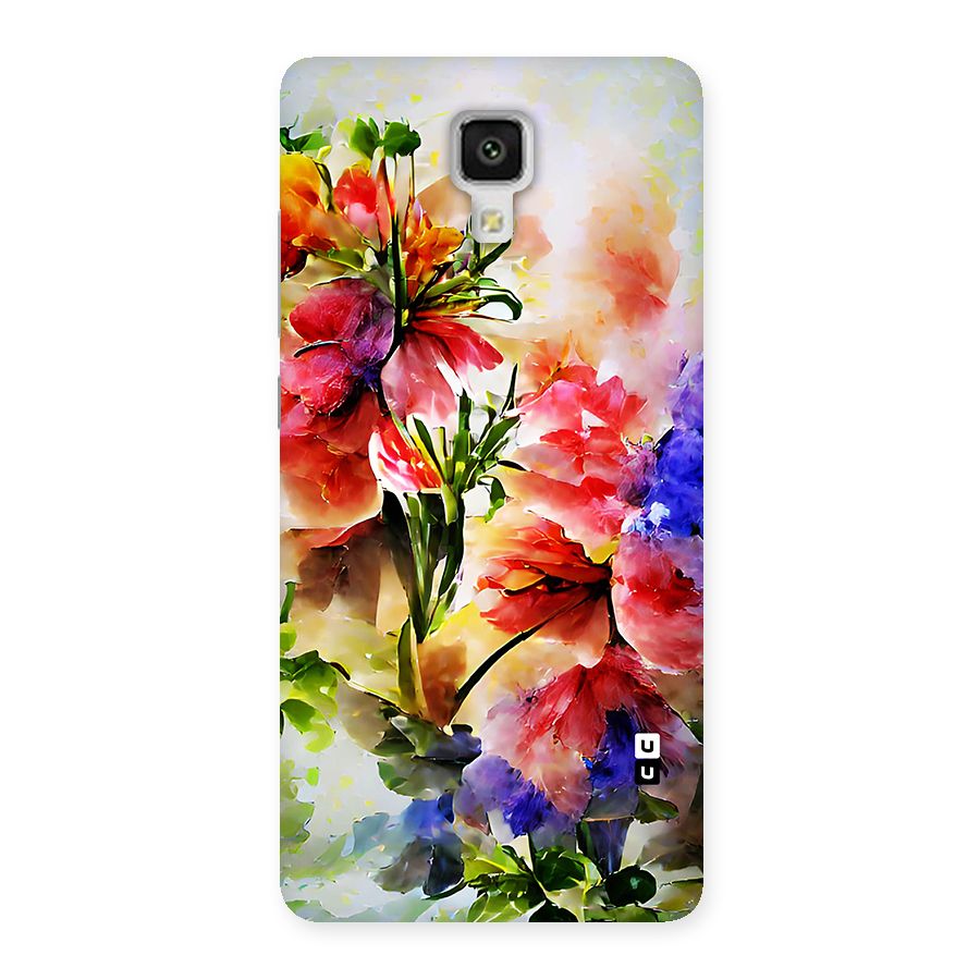 Colorful Flowers Fine Art Back Case for Xiaomi Mi 4