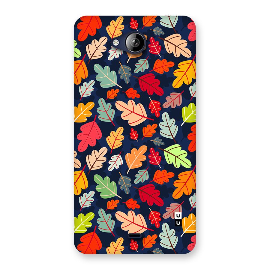 Colorful Leaves Beautiful Pattern Back Case for Canvas Play Q355
