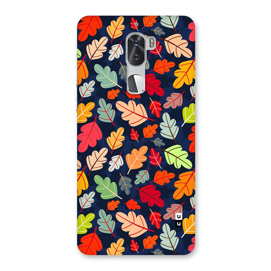 Colorful Leaves Beautiful Pattern Back Case for Coolpad Cool 1