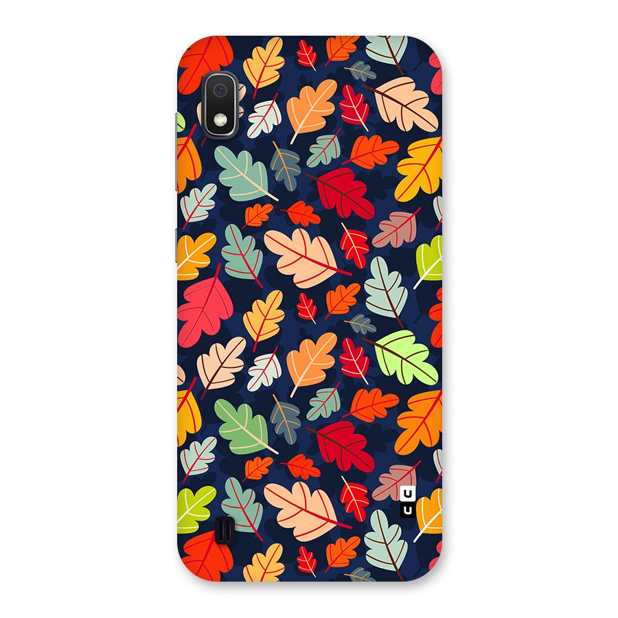 Colorful Leaves Beautiful Pattern Back Case for Galaxy A10
