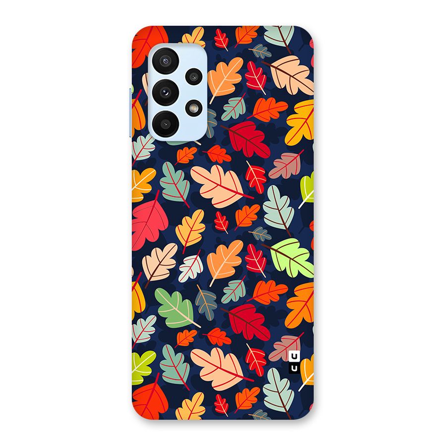 Colorful Leaves Beautiful Pattern Back Case for Galaxy A23