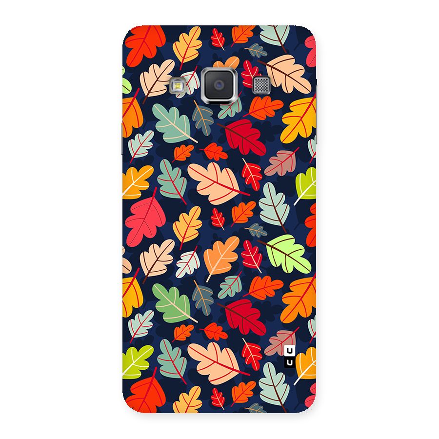 Colorful Leaves Beautiful Pattern Back Case for Galaxy A3