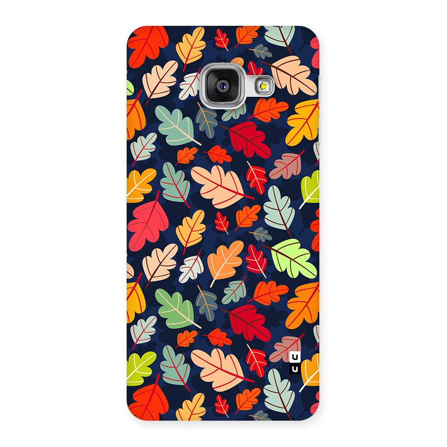 Colorful Leaves Beautiful Pattern Back Case for Galaxy A3 (2016)