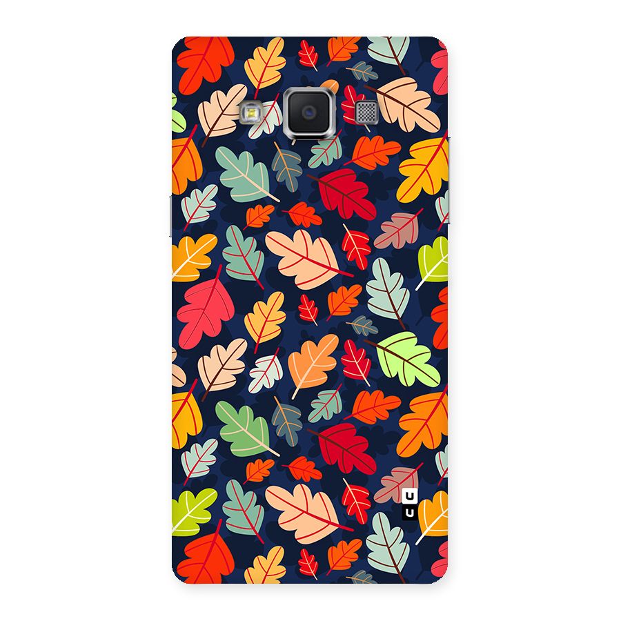 Colorful Leaves Beautiful Pattern Back Case for Galaxy A5