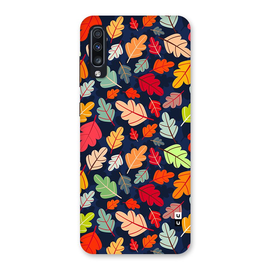 Colorful Leaves Beautiful Pattern Back Case for Galaxy A70