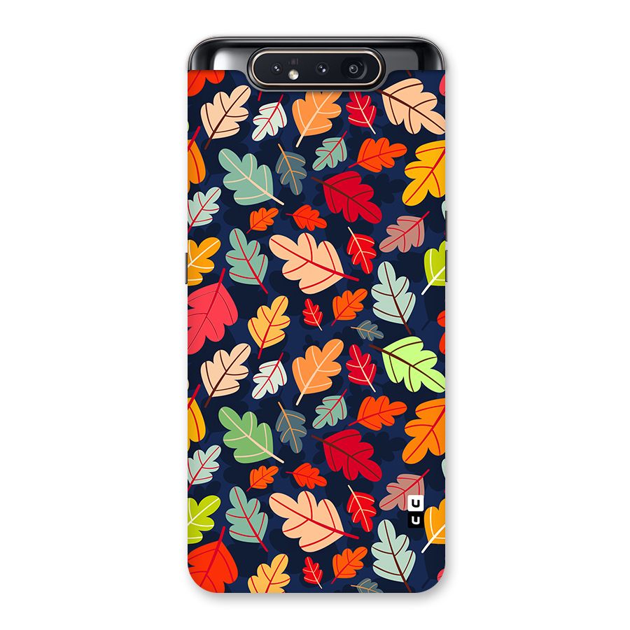 Colorful Leaves Beautiful Pattern Back Case for Galaxy A80