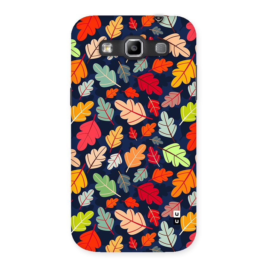 Colorful Leaves Beautiful Pattern Back Case for Galaxy Grand Quattro