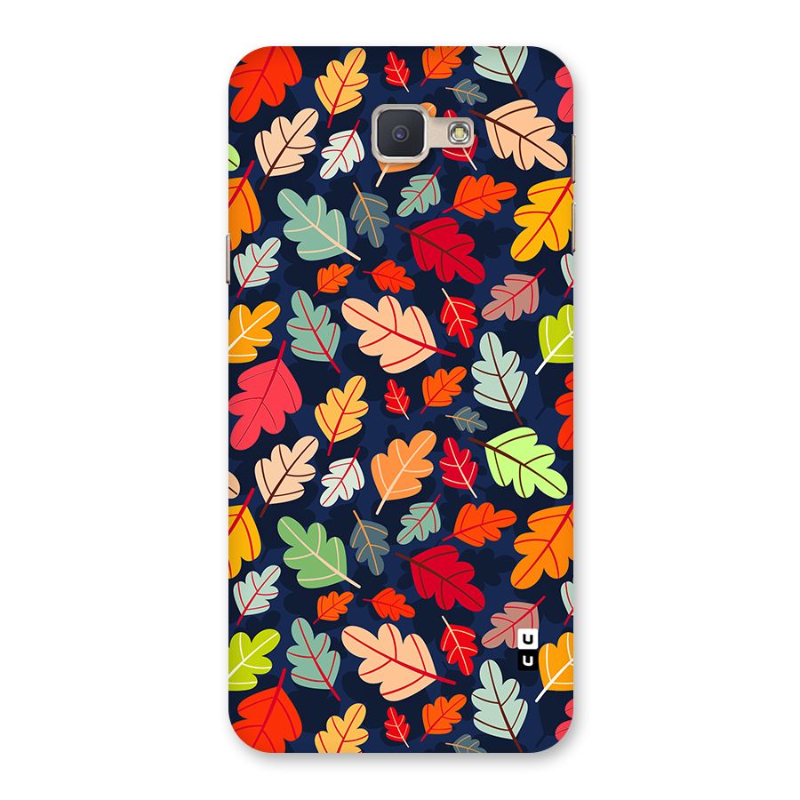 Colorful Leaves Beautiful Pattern Back Case for Galaxy J5 Prime